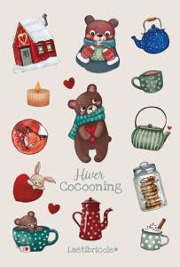 Carte hiver cocooning